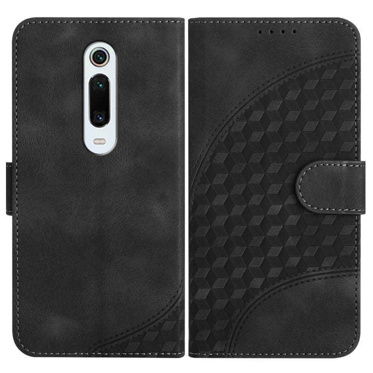 YX0060 Elephant Head Embossed Phone Leather Case with Lanyard, For Xiaomi Mi CC9, For Xiaomi Redmi K20, For Xiaomi Redmi 7A, For Xiaomi Redmi 7, For Xiaomi Redmi Note 7/7 Pro, For Xiaomi Redmi Go