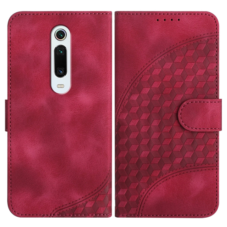 YX0060 Elephant Head Embossed Phone Leather Case with Lanyard, For Xiaomi Mi CC9, For Xiaomi Redmi K20, For Xiaomi Redmi 7A, For Xiaomi Redmi 7, For Xiaomi Redmi Note 7/7 Pro, For Xiaomi Redmi Go