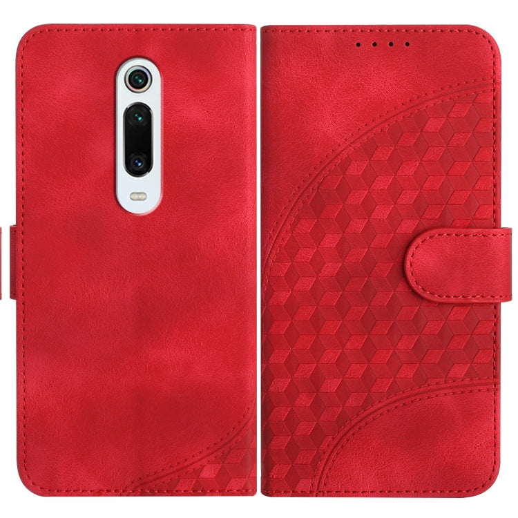 YX0060 Elephant Head Embossed Phone Leather Case with Lanyard, For Xiaomi Mi CC9, For Xiaomi Redmi K20, For Xiaomi Redmi 7A, For Xiaomi Redmi 7, For Xiaomi Redmi Note 7/7 Pro, For Xiaomi Redmi Go