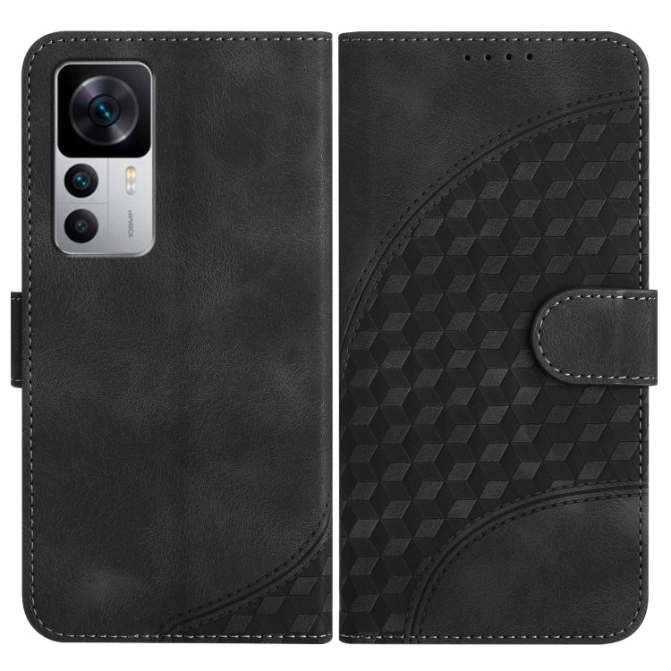 YX0060 Elephant Head Embossed Phone Leather Case with Lanyard, For Xiaomi Redmi Note 12 5G Global/Poco X5 5G, For Xiaomi Civi 2/13 Lite, For Xiaomi 13 Pro, For Xiaomi 13, For Xiaomi Redmi A1+, For Xiaomi Redmi K50 Ultra/12T/12T Pro