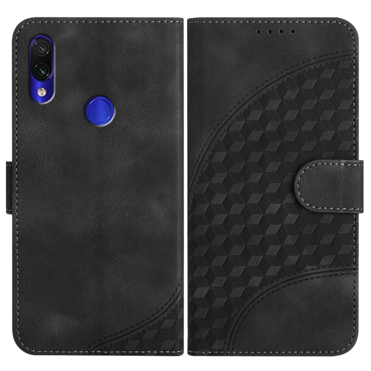 YX0060 Elephant Head Embossed Phone Leather Case with Lanyard, For Xiaomi Mi CC9, For Xiaomi Redmi K20, For Xiaomi Redmi 7A, For Xiaomi Redmi 7, For Xiaomi Redmi Note 7/7 Pro, For Xiaomi Redmi Go