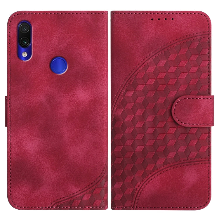 YX0060 Elephant Head Embossed Phone Leather Case with Lanyard, For Xiaomi Mi CC9, For Xiaomi Redmi K20, For Xiaomi Redmi 7A, For Xiaomi Redmi 7, For Xiaomi Redmi Note 7/7 Pro, For Xiaomi Redmi Go