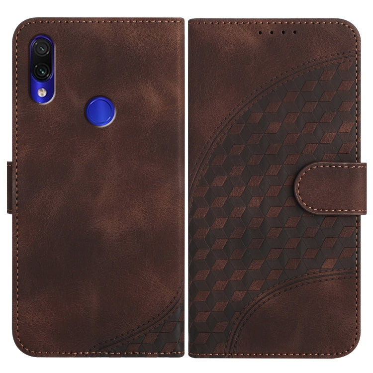 YX0060 Elephant Head Embossed Phone Leather Case with Lanyard, For Xiaomi Mi CC9, For Xiaomi Redmi K20, For Xiaomi Redmi 7A, For Xiaomi Redmi 7, For Xiaomi Redmi Note 7/7 Pro, For Xiaomi Redmi Go