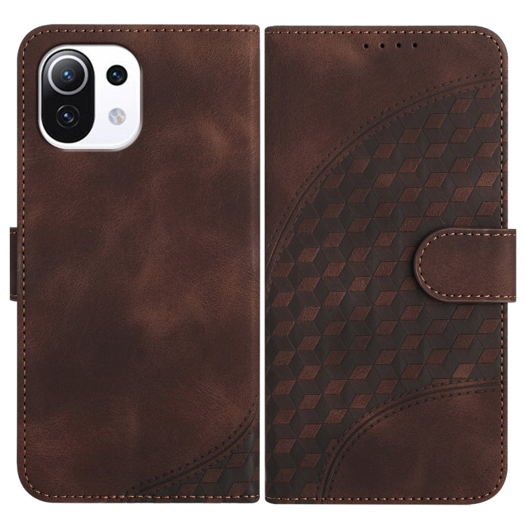 YX0060 Elephant Head Embossed Phone Leather Case with Lanyard, For Xiaomi 11T/11T Pro, For Xiaomi Redmi 9A/9AT/9i, For Xiaomi Redmi 9/9 Prime/Poco M2, For Xiaomi Redmi Note 10 5G/Poco M3 Pro 5G, For Xiaomi Mi 11 Lite 4G/5G, For Xiaomi Mi 11 Pro