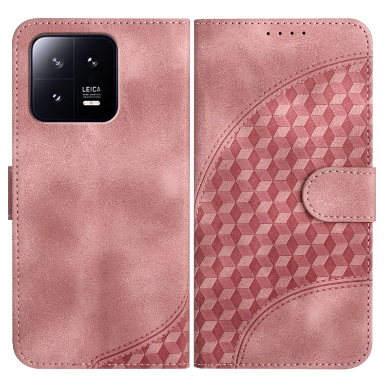 YX0060 Elephant Head Embossed Phone Leather Case with Lanyard, For Xiaomi Redmi Note 12 5G Global/Poco X5 5G, For Xiaomi Civi 2/13 Lite, For Xiaomi 13 Pro, For Xiaomi 13, For Xiaomi Redmi A1+, For Xiaomi Redmi K50 Ultra/12T/12T Pro
