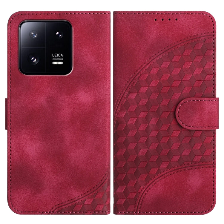 YX0060 Elephant Head Embossed Phone Leather Case with Lanyard, For Xiaomi Redmi Note 12 5G Global/Poco X5 5G, For Xiaomi Civi 2/13 Lite, For Xiaomi 13 Pro, For Xiaomi 13, For Xiaomi Redmi A1+, For Xiaomi Redmi K50 Ultra/12T/12T Pro