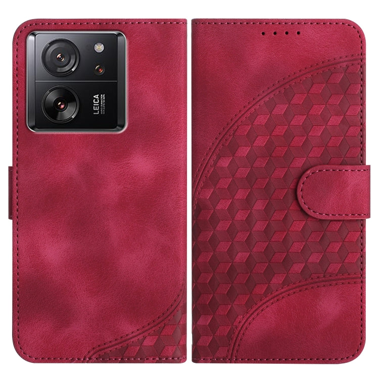 YX0060 Elephant Head Embossed Phone Leather Case with Lanyard, For Xiaomi 14, For Xiaomi Redmi Note 13 5G, For Xiaomi Redmi Note 13 Pro+ 5G, For Xiaomi Redmi Note 13 Pro 5G, For Xiaomi 13T/13T Pro/Redmi K60 Ultra, For Xiaomi Redmi 12 4G/5G/Note 12R