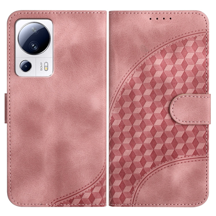 YX0060 Elephant Head Embossed Phone Leather Case with Lanyard, For Xiaomi Redmi Note 12 5G Global/Poco X5 5G, For Xiaomi Civi 2/13 Lite, For Xiaomi 13 Pro, For Xiaomi 13, For Xiaomi Redmi A1+, For Xiaomi Redmi K50 Ultra/12T/12T Pro