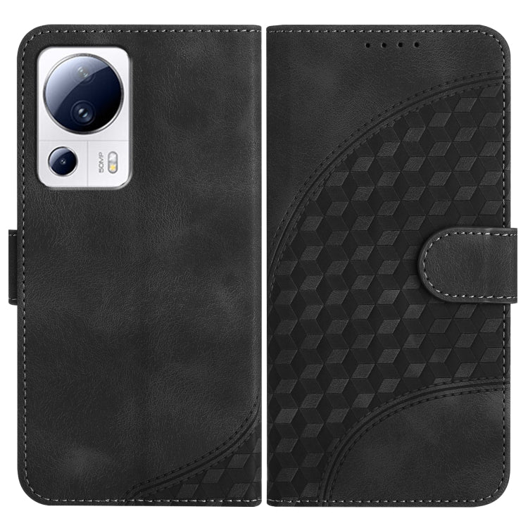 YX0060 Elephant Head Embossed Phone Leather Case with Lanyard, For Xiaomi Redmi Note 12 5G Global/Poco X5 5G, For Xiaomi Civi 2/13 Lite, For Xiaomi 13 Pro, For Xiaomi 13, For Xiaomi Redmi A1+, For Xiaomi Redmi K50 Ultra/12T/12T Pro