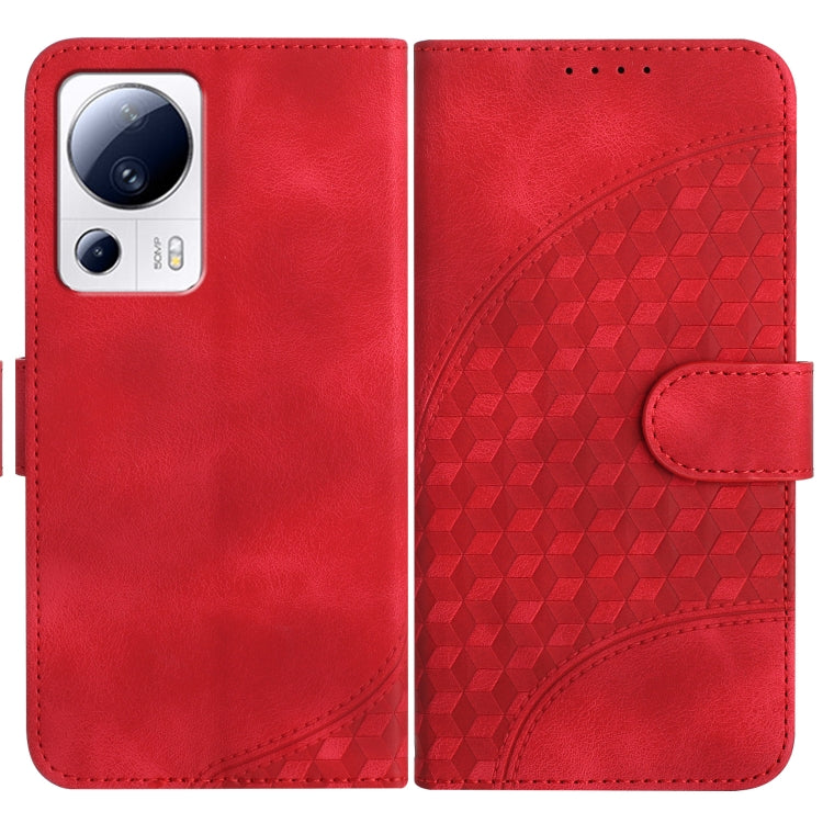 YX0060 Elephant Head Embossed Phone Leather Case with Lanyard, For Xiaomi Redmi Note 12 5G Global/Poco X5 5G, For Xiaomi Civi 2/13 Lite, For Xiaomi 13 Pro, For Xiaomi 13, For Xiaomi Redmi A1+, For Xiaomi Redmi K50 Ultra/12T/12T Pro