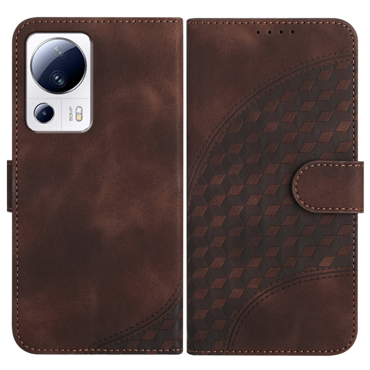 YX0060 Elephant Head Embossed Phone Leather Case with Lanyard, For Xiaomi Redmi Note 12 5G Global/Poco X5 5G, For Xiaomi Civi 2/13 Lite, For Xiaomi 13 Pro, For Xiaomi 13, For Xiaomi Redmi A1+, For Xiaomi Redmi K50 Ultra/12T/12T Pro
