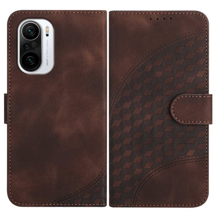 YX0060 Elephant Head Embossed Phone Leather Case with Lanyard, For Xiaomi Redmi Note 10 4G Global/Note 10S Global, For Xiaomi Poco F3, For Xiaomi Redmi Note 10 Pro Max/10 Pro 4G Global, For Xiaomi Redmi 9T/Poco M3, For Xiaomi Mi 11 5G                  ...