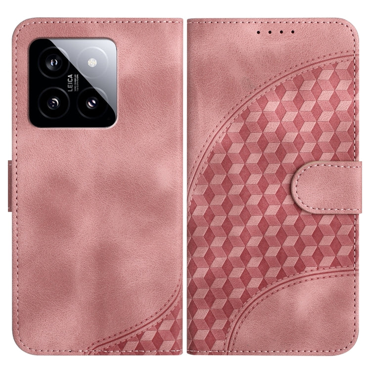 YX0060 Elephant Head Embossed Phone Leather Case with Lanyard, For Xiaomi 14, For Xiaomi Redmi Note 13 5G, For Xiaomi Redmi Note 13 Pro+ 5G, For Xiaomi Redmi Note 13 Pro 5G, For Xiaomi 13T/13T Pro/Redmi K60 Ultra, For Xiaomi Redmi 12 4G/5G/Note 12R