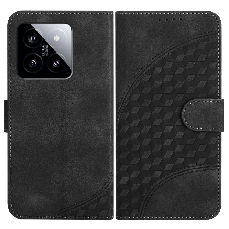 YX0060 Elephant Head Embossed Phone Leather Case with Lanyard, For Xiaomi 14, For Xiaomi Redmi Note 13 5G, For Xiaomi Redmi Note 13 Pro+ 5G, For Xiaomi Redmi Note 13 Pro 5G, For Xiaomi 13T/13T Pro/Redmi K60 Ultra, For Xiaomi Redmi 12 4G/5G/Note 12R
