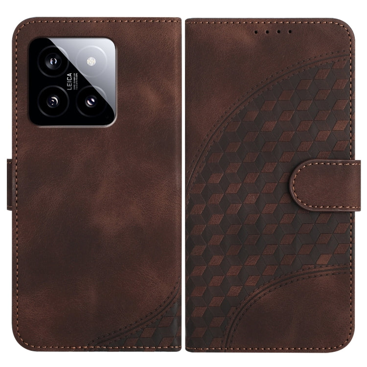 YX0060 Elephant Head Embossed Phone Leather Case with Lanyard, For Xiaomi 14, For Xiaomi Redmi Note 13 5G, For Xiaomi Redmi Note 13 Pro+ 5G, For Xiaomi Redmi Note 13 Pro 5G, For Xiaomi 13T/13T Pro/Redmi K60 Ultra, For Xiaomi Redmi 12 4G/5G/Note 12R