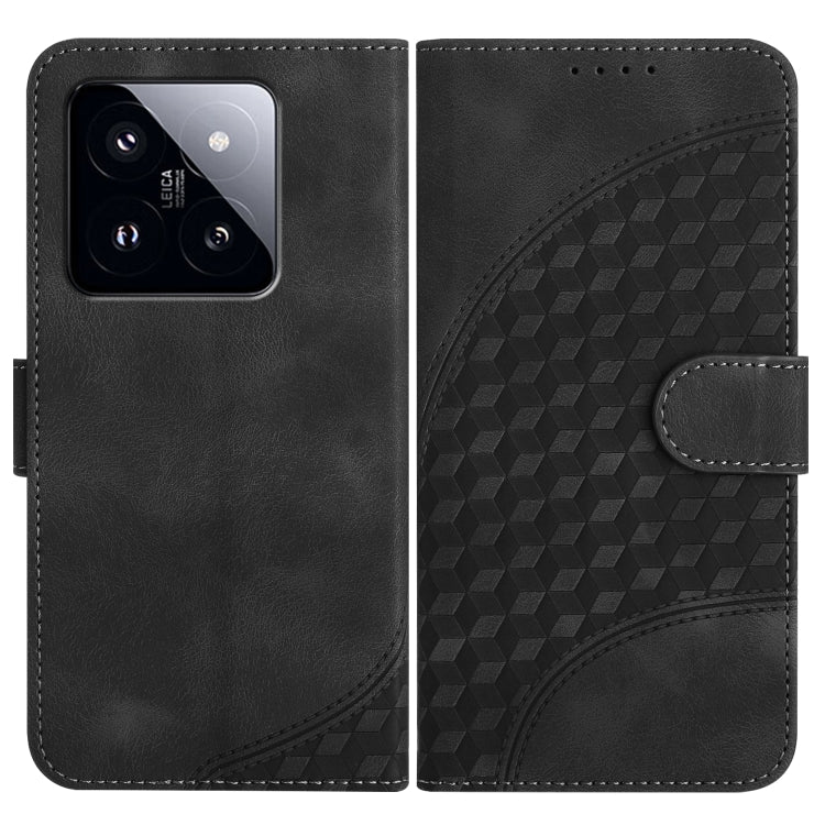 YX0060 Elephant Head Embossed Phone Leather Case with Lanyard, For Xiaomi Redmi A3, For Xiaomi Redmi Note 13 Pro 4G, For Xiaomi Redmi Note 13 4G, For Xiaomi Redmi 13C, For Xiaomi Redmi K70E, For Xiaomi 14 Pro