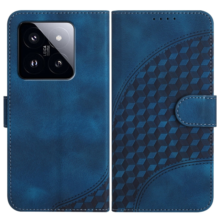 YX0060 Elephant Head Embossed Phone Leather Case with Lanyard, For Xiaomi Redmi A3, For Xiaomi Redmi Note 13 Pro 4G, For Xiaomi Redmi Note 13 4G, For Xiaomi Redmi 13C, For Xiaomi Redmi K70E, For Xiaomi 14 Pro