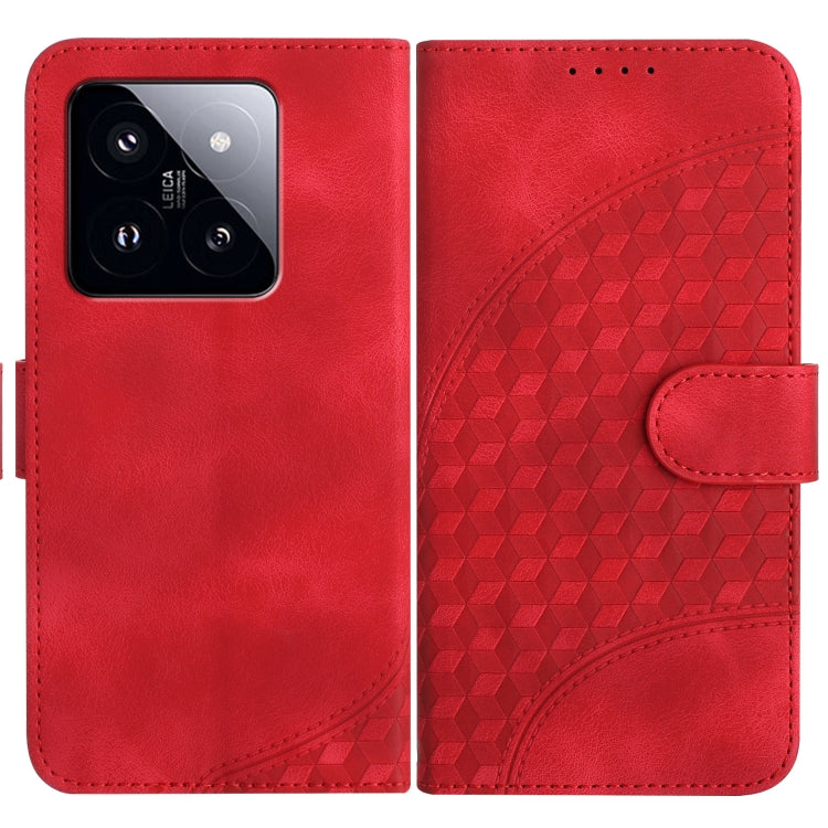 YX0060 Elephant Head Embossed Phone Leather Case with Lanyard, For Xiaomi Redmi A3, For Xiaomi Redmi Note 13 Pro 4G, For Xiaomi Redmi Note 13 4G, For Xiaomi Redmi 13C, For Xiaomi Redmi K70E, For Xiaomi 14 Pro