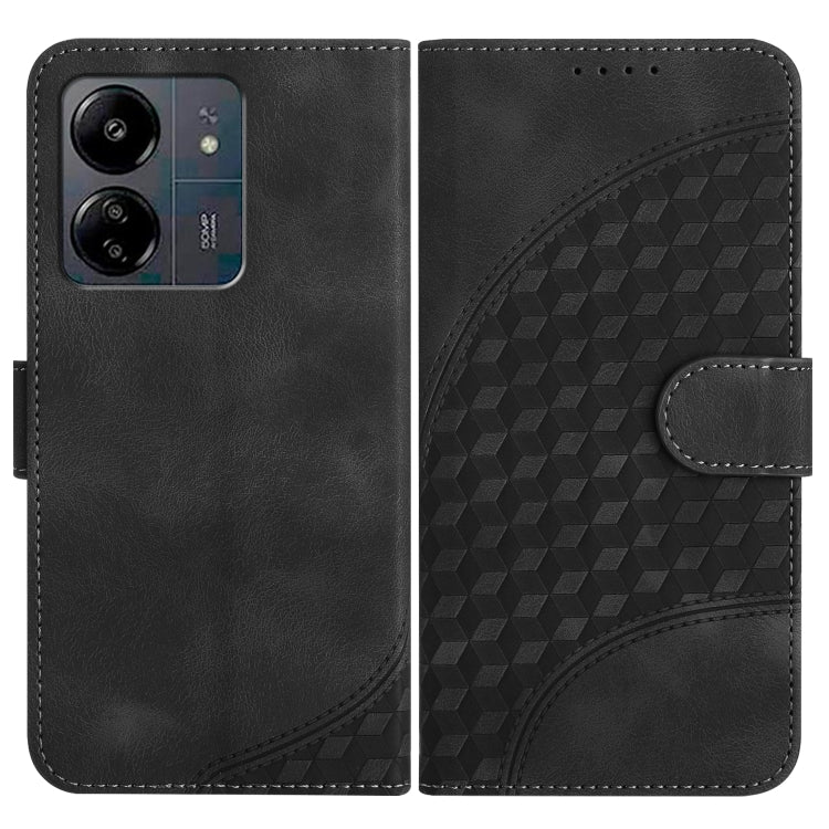YX0060 Elephant Head Embossed Phone Leather Case with Lanyard, For Xiaomi Redmi A3, For Xiaomi Redmi Note 13 Pro 4G, For Xiaomi Redmi Note 13 4G, For Xiaomi Redmi 13C, For Xiaomi Redmi K70E, For Xiaomi 14 Pro