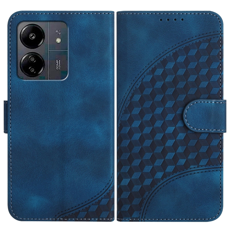 YX0060 Elephant Head Embossed Phone Leather Case with Lanyard, For Xiaomi Redmi A3, For Xiaomi Redmi Note 13 Pro 4G, For Xiaomi Redmi Note 13 4G, For Xiaomi Redmi 13C, For Xiaomi Redmi K70E, For Xiaomi 14 Pro