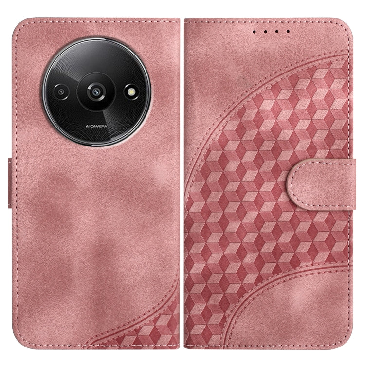YX0060 Elephant Head Embossed Phone Leather Case with Lanyard, For Xiaomi Redmi A3, For Xiaomi Redmi Note 13 Pro 4G, For Xiaomi Redmi Note 13 4G, For Xiaomi Redmi 13C, For Xiaomi Redmi K70E, For Xiaomi 14 Pro