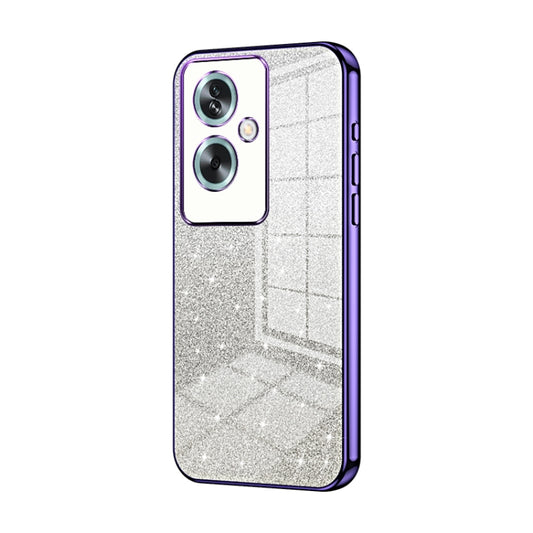 Gradient Glitter Powder Electroplated Phone Case, For OPPO A79 5G / A2, For OPPO A2m, For OPPO A2 Pro, For OPPO K11, For OPPO Reno10 / Reno10 Pro 5G Global, For OPPO Reno10 Pro+