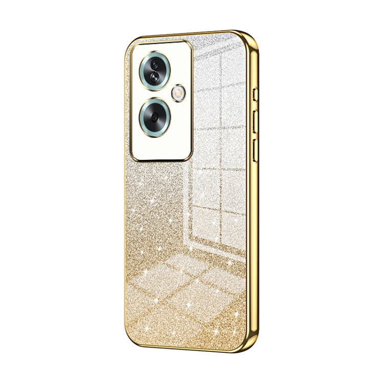 Gradient Glitter Powder Electroplated Phone Case, For OPPO A79 5G / A2, For OPPO A2m, For OPPO A2 Pro, For OPPO K11, For OPPO Reno10 / Reno10 Pro 5G Global, For OPPO Reno10 Pro+