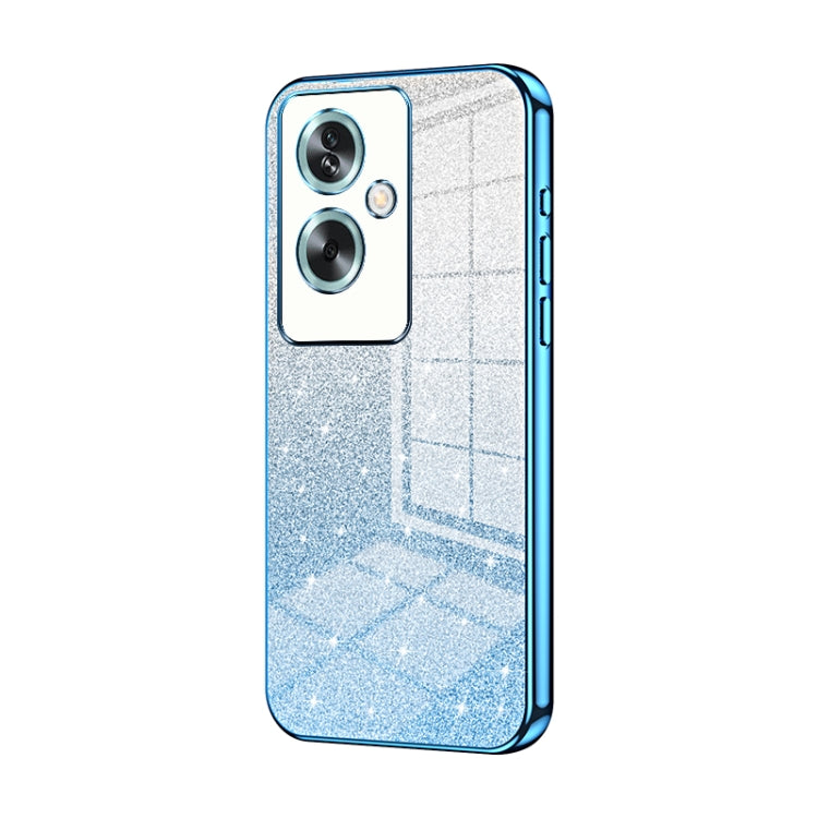 Gradient Glitter Powder Electroplated Phone Case, For OPPO A79 5G / A2, For OPPO A2m, For OPPO A2 Pro, For OPPO K11, For OPPO Reno10 / Reno10 Pro 5G Global, For OPPO Reno10 Pro+