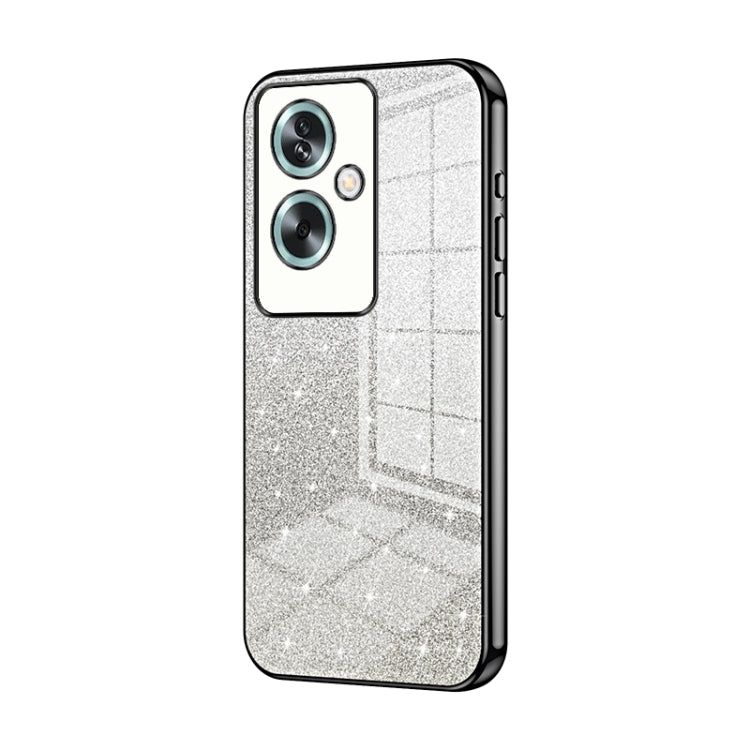 Gradient Glitter Powder Electroplated Phone Case, For OPPO A79 5G / A2, For OPPO A2m, For OPPO A2 Pro, For OPPO K11, For OPPO Reno10 / Reno10 Pro 5G Global, For OPPO Reno10 Pro+