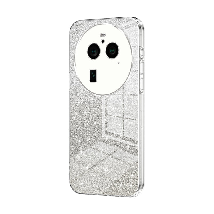 Gradient Glitter Powder Electroplated Phone Case, For OPPO Find X6 Pro, For OPPO Find X6, For OPPO Reno8 T 5G, For OPPO Reno7 Z 5G / F21 Pro 5G, For OPPO A58 5G / A58x 5G, For OPPO Reno9 / Reno9 Pro