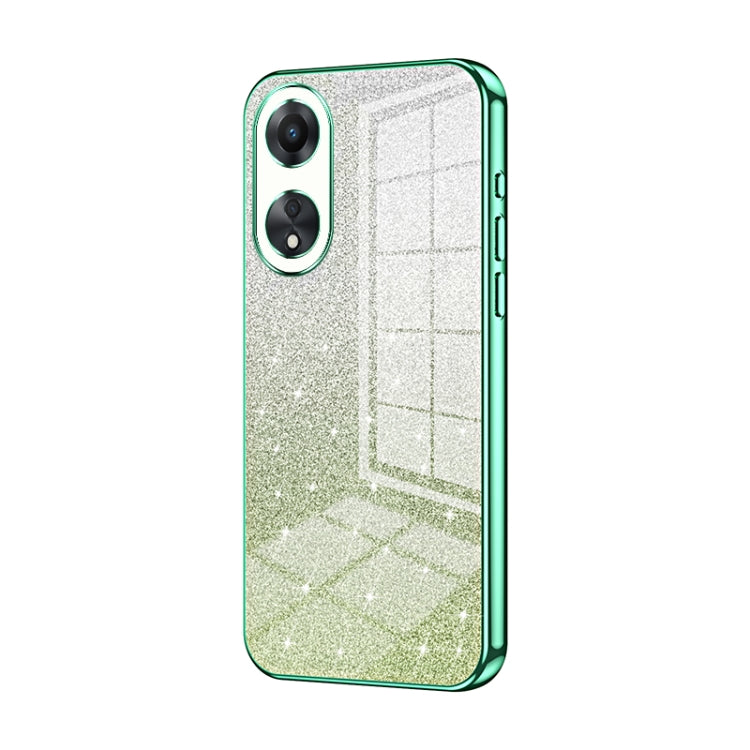 Gradient Glitter Powder Electroplated Phone Case, For OPPO Find X6 Pro, For OPPO Find X6, For OPPO Reno8 T 5G, For OPPO Reno7 Z 5G / F21 Pro 5G, For OPPO A58 5G / A58x 5G, For OPPO Reno9 / Reno9 Pro