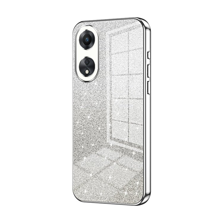 Gradient Glitter Powder Electroplated Phone Case, For OPPO Find X6 Pro, For OPPO Find X6, For OPPO Reno8 T 5G, For OPPO Reno7 Z 5G / F21 Pro 5G, For OPPO A58 5G / A58x 5G, For OPPO Reno9 / Reno9 Pro