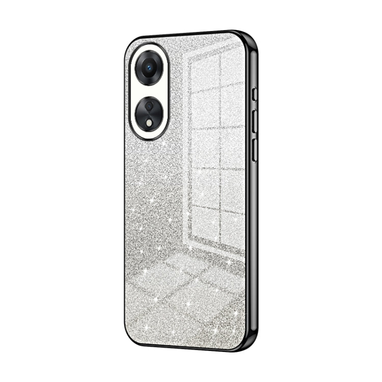 Gradient Glitter Powder Electroplated Phone Case, For OPPO Find X6 Pro, For OPPO Find X6, For OPPO Reno8 T 5G, For OPPO Reno7 Z 5G / F21 Pro 5G, For OPPO A58 5G / A58x 5G, For OPPO Reno9 / Reno9 Pro