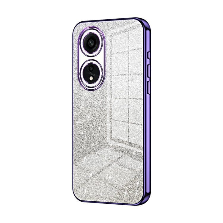Gradient Glitter Powder Electroplated Phone Case, For OPPO Reno9 Pro+, For OPPO A1 Pro, For OPPO A17 / A17K, For OPPO K9s / K10 Energy, For OPPO Reno8 Pro+, For OPPO Reno8 Pro