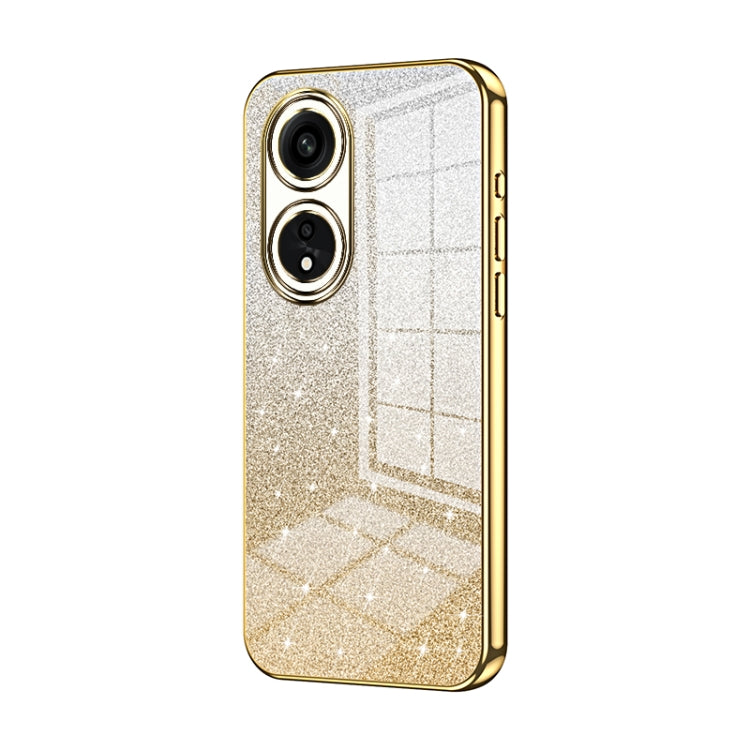 Gradient Glitter Powder Electroplated Phone Case, For OPPO Reno9 Pro+, For OPPO A1 Pro, For OPPO A17 / A17K, For OPPO K9s / K10 Energy, For OPPO Reno8 Pro+, For OPPO Reno8 Pro