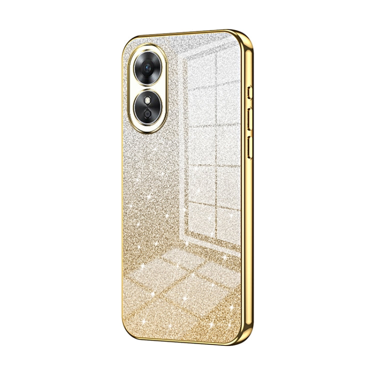 Gradient Glitter Powder Electroplated Phone Case, For OPPO Reno9 Pro+, For OPPO A1 Pro, For OPPO A17 / A17K, For OPPO K9s / K10 Energy, For OPPO Reno8 Pro+, For OPPO Reno8 Pro
