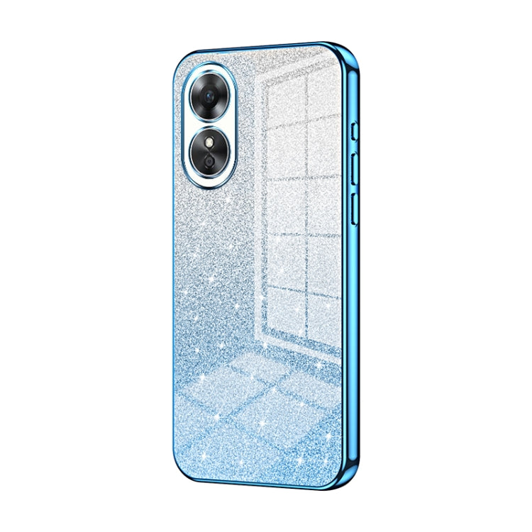 Gradient Glitter Powder Electroplated Phone Case, For OPPO Reno9 Pro+, For OPPO A1 Pro, For OPPO A17 / A17K, For OPPO K9s / K10 Energy, For OPPO Reno8 Pro+, For OPPO Reno8 Pro
