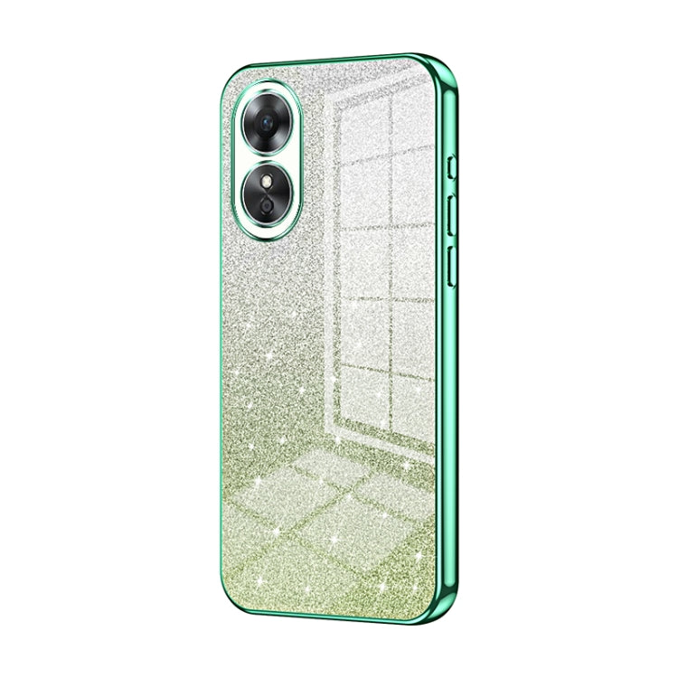 Gradient Glitter Powder Electroplated Phone Case, For OPPO Reno9 Pro+, For OPPO A1 Pro, For OPPO A17 / A17K, For OPPO K9s / K10 Energy, For OPPO Reno8 Pro+, For OPPO Reno8 Pro