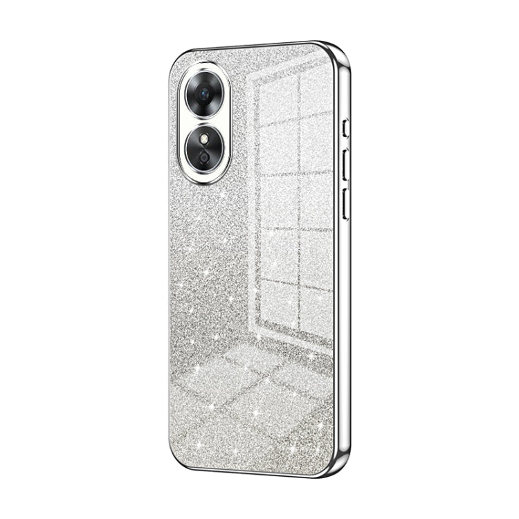 Gradient Glitter Powder Electroplated Phone Case, For OPPO Reno9 Pro+, For OPPO A1 Pro, For OPPO A17 / A17K, For OPPO K9s / K10 Energy, For OPPO Reno8 Pro+, For OPPO Reno8 Pro