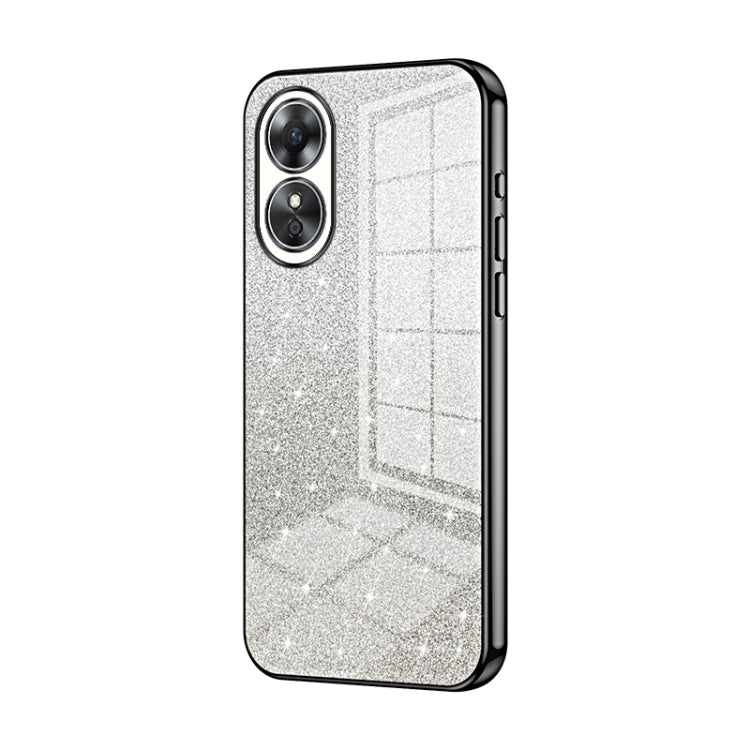 Gradient Glitter Powder Electroplated Phone Case, For OPPO Reno9 Pro+, For OPPO A1 Pro, For OPPO A17 / A17K, For OPPO K9s / K10 Energy, For OPPO Reno8 Pro+, For OPPO Reno8 Pro