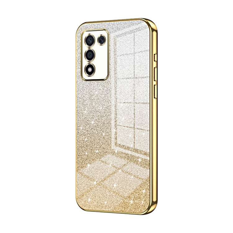 Gradient Glitter Powder Electroplated Phone Case, For OPPO Reno9 Pro+, For OPPO A1 Pro, For OPPO A17 / A17K, For OPPO K9s / K10 Energy, For OPPO Reno8 Pro+, For OPPO Reno8 Pro
