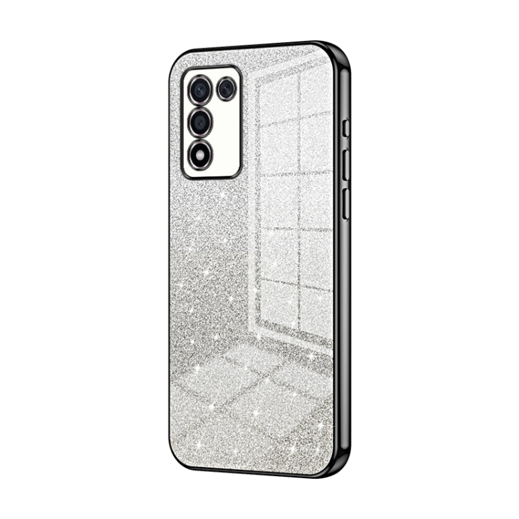 Gradient Glitter Powder Electroplated Phone Case, For OPPO Reno9 Pro+, For OPPO A1 Pro, For OPPO A17 / A17K, For OPPO K9s / K10 Energy, For OPPO Reno8 Pro+, For OPPO Reno8 Pro