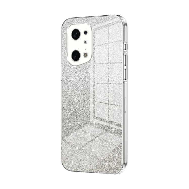 Gradient Glitter Powder Electroplated Phone Case, For OPPO Reno8, For OPPO Reno6 Pro+, For OPPO K10 Pro, For OPPO A57 5G, For OPPO Find X5 Pro, For OPPO Find X5