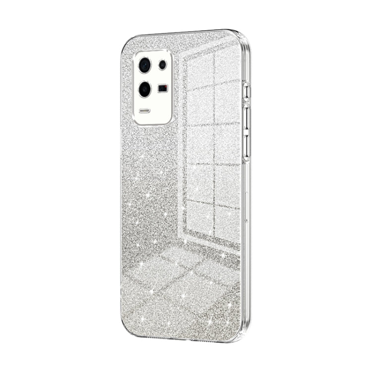 Gradient Glitter Powder Electroplated Phone Case, For OPPO A36 / A76 / A96 4G Global, For OPPO A55 5G / A56 / A53s 5G, For OPPO A53 2020 / A32 / A11s, For OPPO K9x, For OPPO Reno7 Pro, For OPPO Reno7 5G