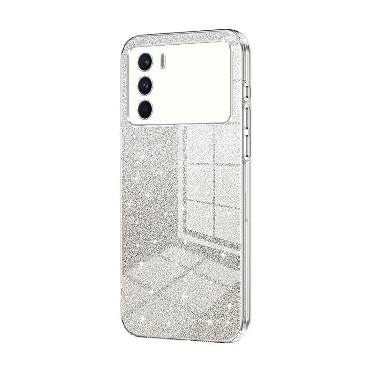Gradient Glitter Powder Electroplated Phone Case, For OPPO Reno7 SE, For OPPO K9 Pro, For OPPO A93s 5G, For OPPO Reno6 Indian / Malay, For OPPO Reno6 Pro Indian, For OPPO K9