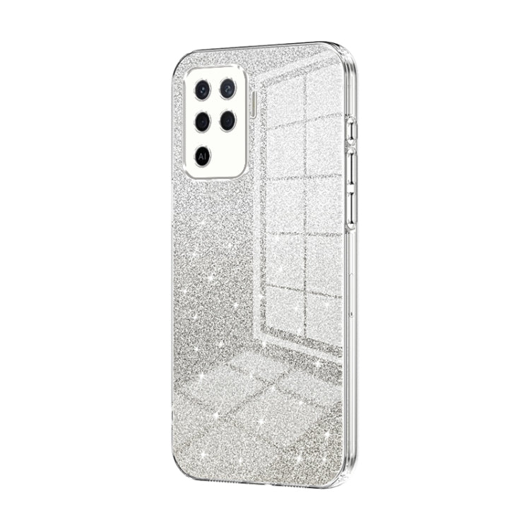Gradient Glitter Powder Electroplated Phone Case, For OPPO A94 4G, For OPPO Find X3 / Find X3 Pro, For OPPO Reno5 4G/5G / Reno5 K, For OPPO Reno5 Pro+, For OPPO Reno5 Pro, For OPPO K7x / Realme V5 5G
