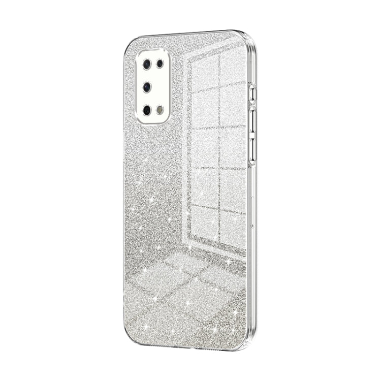 Gradient Glitter Powder Electroplated Phone Case, For OPPO A94 4G, For OPPO Find X3 / Find X3 Pro, For OPPO Reno5 4G/5G / Reno5 K, For OPPO Reno5 Pro+, For OPPO Reno5 Pro, For OPPO K7x / Realme V5 5G