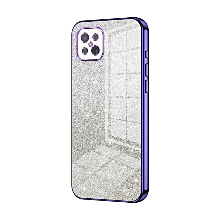 Gradient Glitter Powder Electroplated Phone Case, For OPPO A92s / Reno4 Z 5G, For OPPO A72 5G / A73 5G, For OPPO Reno4 SE, For OPPO Reno3 5G / Find X2 Lite, For OPPO Reno4, For OPPO Reno4 Pro