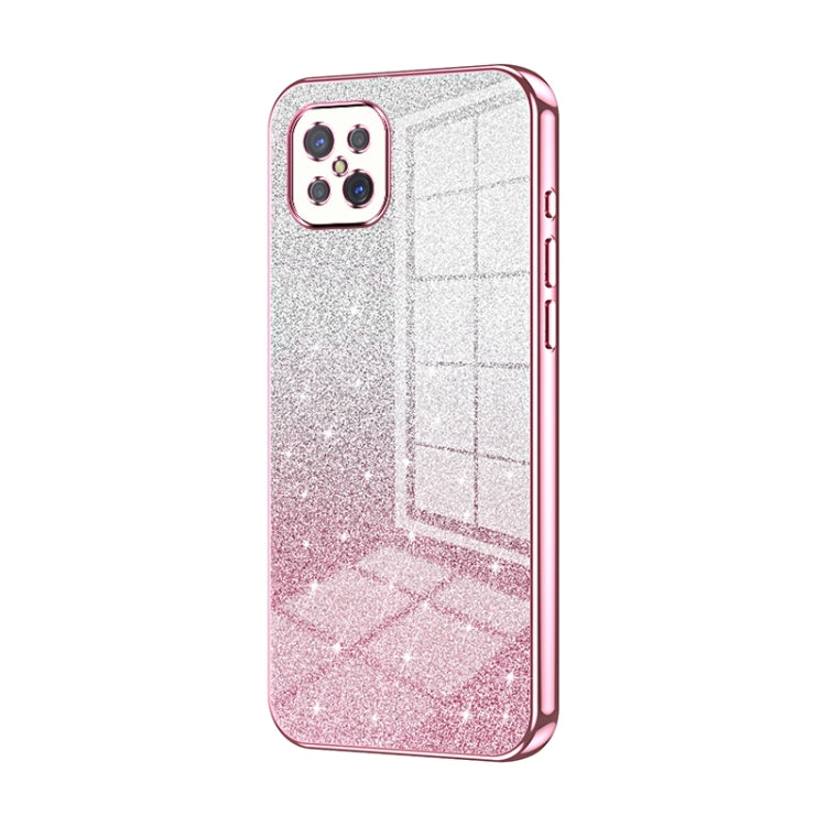Gradient Glitter Powder Electroplated Phone Case, For OPPO A92s / Reno4 Z 5G, For OPPO A72 5G / A73 5G, For OPPO Reno4 SE, For OPPO Reno3 5G / Find X2 Lite, For OPPO Reno4, For OPPO Reno4 Pro