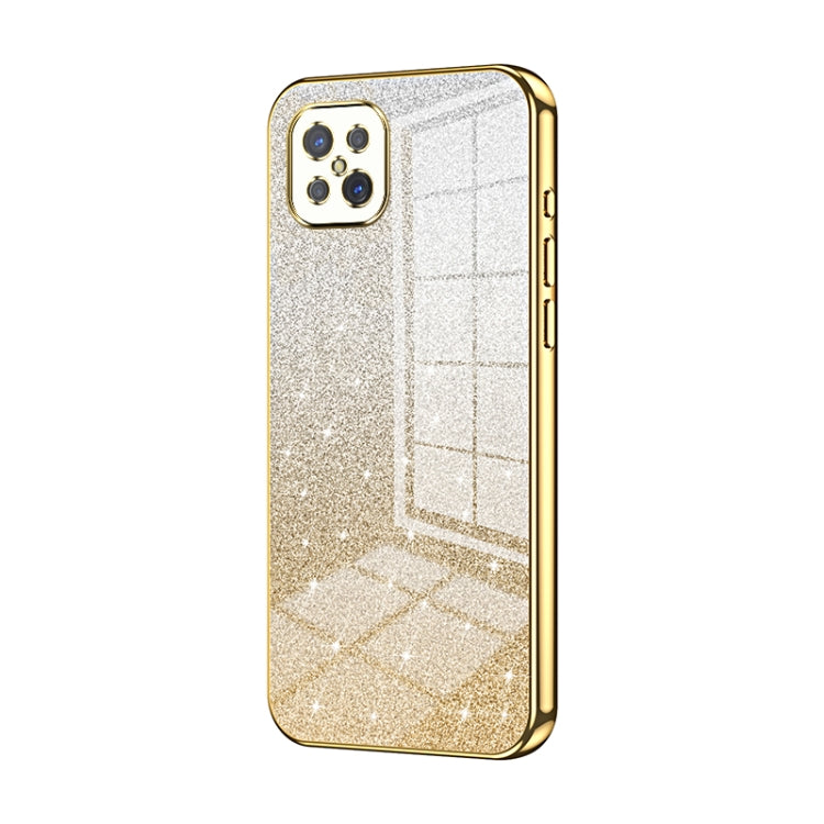 Gradient Glitter Powder Electroplated Phone Case, For OPPO A92s / Reno4 Z 5G, For OPPO A72 5G / A73 5G, For OPPO Reno4 SE, For OPPO Reno3 5G / Find X2 Lite, For OPPO Reno4, For OPPO Reno4 Pro